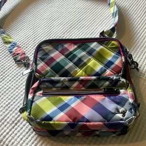 Lug Wrangler Crossbody Bag Playful Plaid
